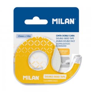 Banda Adeziva Dubla MILAN cu Suport, 15mm x 10m, Transparenta, Scotch Dublu Transparent, Dispenser cu Banda Adeziva, Banda Dubla Adeziva, Banda Adeziva Birou cu Dispenser, Scotch de Birou cu Display Banda Adeziva Dubla MILAN cu Suport, 15mm x 10m, Transparenta, Scotch Dublu Transparent, Dispenser cu Banda Adeziva, Banda Dubla Adeziva, Banda Adeziva Birou cu Dispenser, Scotch de Birou cu Display