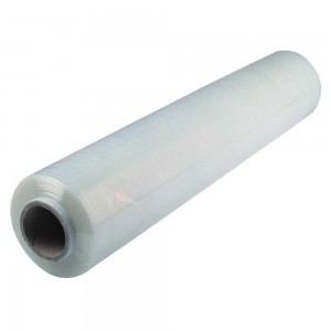 Folie Pre-Stretch Transparenta de 9 Mic, 420 mm x 450 m, Folie pentru Uz Manual, Folie Impachetare, Folie pentru Ambalare si Paletizare, Folie Transparenta Pre-Stretch, Folie Pre-Stretch Rezistenta