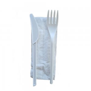 Set Catering Biodegradabil Oti, Cutit, Furculita, Servetel, 100 Buc/Set, Tacamuri Biodegradabile, Tacamuri Unica Folosinta, Tacamuri de Unica Folosinta, Furculite de Unica Folosinta, Set Tacamuri de Unica Folosinta