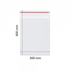 Set 1000 Pungi cu Fermoar, 300x400 mm, Grosime Folie 50 Microni, Punga Ziplock Transparenta cu Sistem de Resigilare - Pungi cu Inchidere