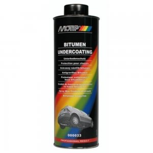Solutie Antifonare pe Baza de Bitum Motip, 1 L, Neagra, Solutie Protectie Auto, Solutie Antifonare Auto