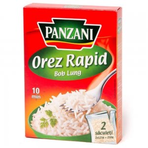 Orez Rapid Panzani, 250 g, Panzani Orez Rapid 250 g, Orez Rapid Panzani cu Bobul Lung, Orez Rapid pentru Pilaf si Salate, Panzani Orez Special pentru Pilaf, Panzani Orez 250 g, Orez Rapid cu Boabele Lungi