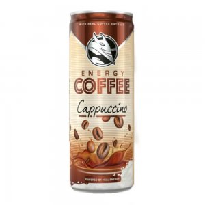Energizant Hell Energy Coffee Cappuccino, 250 ml, Bautura Energizanta Hell Energy Coffee Cappuccino, Bautura Energizanta cu Cafea, Bautura Energizanta cu Cappuccino, Hell cu Cafea, Hell Cafea, Hell cu Cappuccino, Hell Cappuccino, Bauturi Energizante Hell