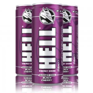 Bax 24 Energizante Hell Energy Drink Summer Cool Black Cherry, 250 ml, Bauturi Non-Alcoolice, Hell Energy Drink Energizante, Doze de Energizante Hell, Bauturi Energizante fara Alcool, Bauturi Racoritoare Energizante, Sucuri