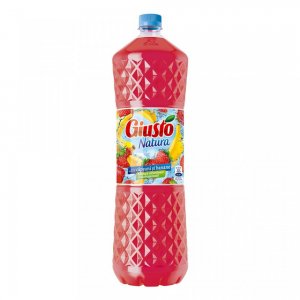 Bax 4 Buc Bautura Racoritoare Giusto Natura, cu Suc de Capsuni si Banane, 2 L, Suc Fara Acid, Suc Giusto, Suc de Capsuni si Banane Giusto, Suc Giusto Natura, Suc 2 L, Sticla de Suc de Capsuni si Banane, Sticla de Suc