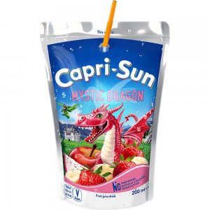 Suc cu Pai Capri Sonne Mystic Dragon, 200 ml, Suc Pai, Suc Copii, Suc pentru Copii, Suc de Copii, Bautura Copii, Bautura pentru Copii, Bautura cu Pai pentru Copii, Bauturi cu Pai, Sucuri cu Pai, Sucuri Copii, Suc Fructe, Suc de Fructe, Sucuri de Fructe