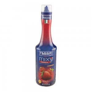 Piure de Capsuni Fabbri MixyFruit, 1.3 Kg, Fabbri MixyFruit Fragola, Sos de Capsuni, Pulpa de Capsuni, Sos Capsuni, Pulpa Capsuni, Piure Capsuni Fabbri MixyFruit, Piure de Capsuni pentru Cocktail, Piure de Capsuni pentru Bauturi, Piure pentru Cocktail