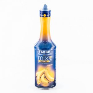 Piure de Banane Fabbri MixyFruit, 1.3 Kg, Fabbri MixyFruit Banana, Sos de Banane, Pulpa de Banane, Sos Banane, Pulpa Banane, Piure Banane Fabbri MixyFruit, Piure de Banane pentru Cocktail, Piure de Banane pentru Bauturi