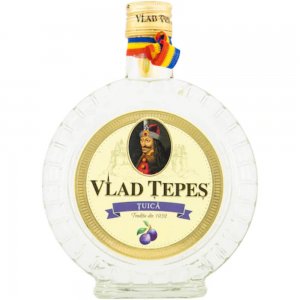 Tuica de Prune Vlad Tepes 45%, 0.35L, Tuica, Tuica de Fructe, Tuica Vlad Tepes, Vlad Tepes Tuica, Tuica Alba, Tuica Alcool, Tuica Bautura, Tuica Naturala, Bautura Spirtoasa, Bauturi Spirtoase, Tuica Buna