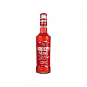 Cocktail Alcoolic Stalinskaya Music Cranberry, 4% Alcool, 275 ml, Aroma de Merisoare, Cocktail Stalinskaya, Cocktail cu Vodca si Merisoare, Cocktail cu Merisoare, Bautura Alcoolica, Bauturi Alcoolice, Cocktailuri cu Vodca, Cocktailuri cu Fructe