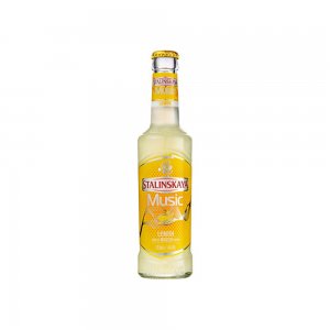 Cocktail Alcoolic Stalinskaya Music Lemon, 4% Alcool, 275 ml, Aroma de Lamaie, Cocktail Stalinskaya, Cocktail cu Vodca si Lamaie, Cocktail cu Lamaie, Bautura Alcoolica, Bauturi Alcoolice, Cocktailuri cu Vodca, Cocktailuri cu Fructe