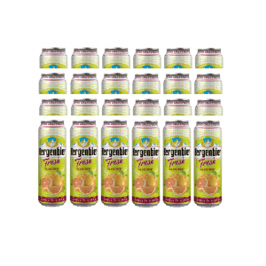 Bere Bergenbier Fresh Grapefruit, 24 Buc/Bax, 0.5 L, Doza, Doza de Bere Bergenbier, Bere cu Aroma Fructata, Bautura Alcoolica, Bergenbier Bere Grapefruit, Bere la 0.5 L, Bere Blonda, Bere Doza Blonda