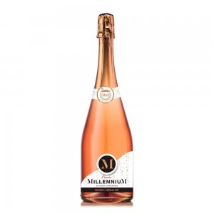 Vin Spumant Millennium Cuvee Dry Rose 0.75l, Alcool 12.5%, Demisec, Vin Spumant Rose Millennium, Vin Rose Spumant Millennium, Vin Spumant Demisec Millennium, Vin Spumant Fin, Vin Spumant Cuvee