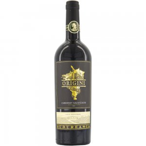 Vin Rosu Sec, Budureasca Origini, Cabernet Sauvignon, 0.75 L, Vin Rosu Sec, Budureasca Origini Cabernet Sauvignon, Bauturi Alcoolice, Vin Rosu Budureasca, Vin Rosu Alcool 13.5%