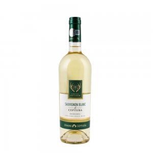 Vin Alb Demisec Cervus Cepturum Sauvignon Blanc, Crama Ceptura, 13% Alcool, 0.75 L, Vinuri Albe, Vin Demisec, Vinuri Demiseci, Vinuri Ceptura, Vin de Ceptura, Vin Demisec Alb, Vin Sauvignon Blanc, Vinuri Sauvignon Blanc