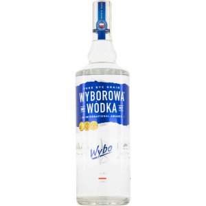 Vodca Wyborowa, 37.5% Alcool, 1L, Sticla de Vodca Ieftine, Vodca la 1l, Vodca Classica, Vodca cu 37% Alcool, Alcool Ieftin, Bautura cu Alcool 37%, Vodka cu Gust Puternic