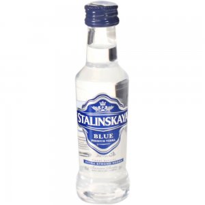 Vodka Stalinskaya Blue, 50 ml, Bauturi Alcoolice, Vodca Stalinskaya Blue 50 ml, Sticla de Vodka Stalinskaya Blue 50 ml, Stalinskaya Vodka, Bauturi cu Alcool, Sticla de Vodka Stalinskaya