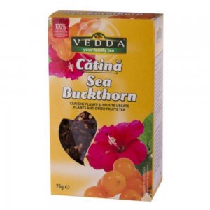 Ceai de Catina Vedda, 75g, Ceai, Ceai Catina, Ceai de Catina, Ceai Vedda, Ceai Infuzie, Ceai Gustos, Ceai Sanatos, Ceai Fructe Infuzie, Ceai Natural Plante 