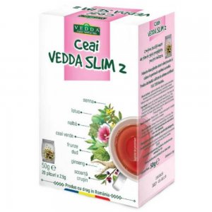 Bax 12 Cutii Ceai Slim 2 Vedda, 20 Pliculete/Cutie, Ceai, Ceai Slim 2, Ceai de Slabit, Ceai Vedda, Ceai Pliculete, Ceai in Pliculete, Ceai Gustos, Ceai Sanatos, Ceai Plante Infuzie, Ceai Natural Plante 