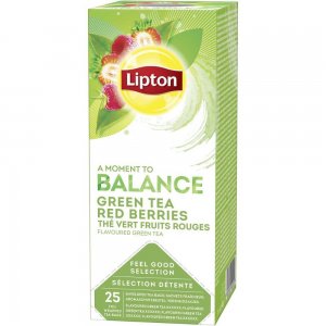 Ceai Verde cu Fructe Rosii Lipton, 25 Plicuri/Cutie, Plicuri Ceai Verde Lipton, Plicuri Ceai Lipton, Plicuri Ceai Fructe Rosii Lipton, Plicuri Ceai Verde cu Fructe de Padure Lipton, Plicuri de Ceai Lipton, Cutie Plicuri Ceai Lipton