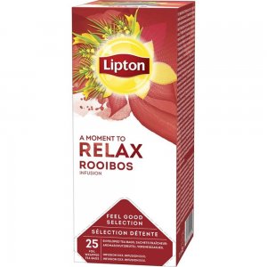 Ceai de Rooibos Lipton, 25 Plicuri/Cutie, Plicuri Ceai Rooibos, Plicuri de Ceai de Rooibos, Plicuri Ceai Lipton Relax, Pliculete Ceai Lipton, Cutie Plicuri Ceai Lipton Relax Rooibos, Plicuri de Ceai la Cutie, Ceaiuri Lipton Relax