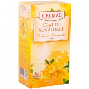 Cutie 20 Plicuri Ceai de Sunatoare Celmar, Ceai Sunatoare, Ceai Plicuri, Ceaiuri la Plic, Ceaiuri de Sunatoare, Ceaiuri Sunatoare, Ceai Plic Sunatoare, Sunatoare Ceai, Ceai din Sunatoare, Ceai la Plic, Infuzie Sunatoare