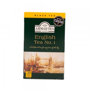 Ceai Negru No.1 Ahmad, 20 Plicuri/Cutie, English Tea No.1, Ceai Plicuri, Ceai Negru Plic, Ceai Plic, Ceai Negru Natural, Ceai Natural Plante, Ceai Plante, Infuzie Plante