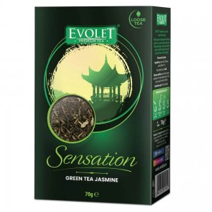 Ceai Verde cu Iasomie Evolet Sensation, 80 g, Ceai Vrac, Ceaiuri Vrac, Ceaiuri Verzi, Ceaiuri Iasomie, Ceaiuri Evolet, Ceai Verde Vrac, Ceai Iasomie Vrac, Infuzie Ceai Verde cu Iasomie, Ceai Infuzie, Infuzii Ceai Verde, Infuzie Ceai Iasomie