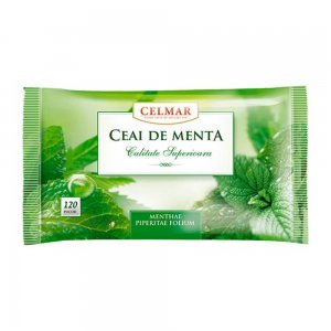 Cutie 120 Plicuri Ceai de Menta Celmar, Ceai Menta, Ceai Plicuri, Ceaiuri la Plic, Ceaiuri de Menta, Ceaiuri Menta, Ceai Plic Menta, Menta Ceai, Ceai din Menta, Ceai la Plic, Infuzie Menta, Ceai Infuzie, Infuzie de Menta, Infuzie Plante