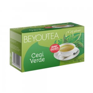 Cutie 20 Plicuri Ceai Verde BEYOUTEA, Ceai Verde, Pliculete de Ceai, Ceai Verde BEYOUTEA, Cutie Ceai de Plante, Plicuri Ceai Verde, Ceai de Plante, Infuzie de Ceai Verde, Infuzie Ceai Verde, Ceai Detoxifiant, Ceai Verde Detoxifiant
