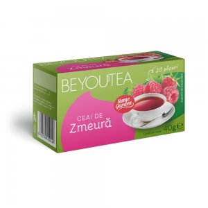 Cutie 20 Plicuri Ceai cu Zmeura BEYOUTEA, Ceai cu Fructe, Pliculete de Ceai, Pliculete Ceai de Zmeura, Ceai Capsune BEYOUTEA, Cutie Ceai de Zmeura, Plicuri Ceai Zmeura, Ceai de Fructe Rosii, Ceai cu Zmeura, Ceaiuri Zmeura, Infuzie de Zmeura