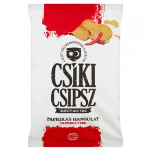 Chipsuri Csiki Csipsz cu Paprika, 140 g Chipsuri Csiki Csipsz cu Paprika, 140 g