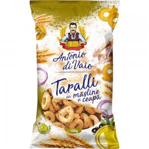 Covrigei cu Masline si Ceapa Antonio Di Vaio Taralli, 100 g, Covrigi, Covrigi Clasici, Covrigi Antonio Di Vaio Taralli, Covrigi Mici, Covrigi cu Sare, Covrigi Crocanti, Covrigi din Grau, Covrigi din Grau cu Masline, Pungi cu Covrigi, Cogrivi Italienesti Covrigei cu Masline si Ceapa Antonio Di Vaio Taralli, 100 g, Covrigi, Covrigi Clasici, Covrigi Antonio Di Vaio Taralli, Covrigi Mici, Covrigi cu Sare, Covrigi Crocanti, Covrigi din Grau, Covrigi din Grau cu Masline, Pungi cu Covrigi, Cogrivi Italienesti