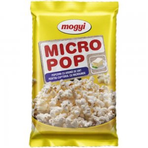 Micro Pop Mogyi, Unt, 100 g, Popcorn pentru Cuptorul cu Microunde Mogyi, Mogyi Micro Popcorn, Popcorn pentru Microunde cu Unt, Popcorn cu Unt, Popcorn Mogyi pentru Cuptorul cu Microunde, Popcorn cu Unt pentru Cuptorul cu Microunde