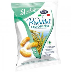 Snack din Porumb si Orez cu Branza Vital Snack Riso Scotti, 40g, Snacksuri Riso Scotti cu Branza, Vital Snack din Orez Riso Scotti, Gustari Naturale si Sanatoase