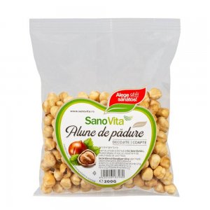 Alune de Padure Decojite si Coapte Sano Vita, 200 g, Alune Coapte, Alune Decojite, Alune la Punga, Alune Coapte Sano Vita, Sano Vita Alune de Padure, Sano Vita Alune Coapte, Alune de Padure Ambalate, Alune de Padure Naturale, Alune Padure, Alune Naturale