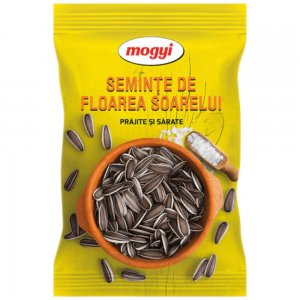 Seminte de Floarea Soarelui MOGYI, Prajite si Sarate, 40 g, Seminte Prajite, Seminte Prajite, Seminte Prajite in Coaja, Seminte Prajite Sarate, Seminte Pestrite Prajite, Seminte Pestrite de Floarea Soarelui, Seminte Pestrite Sarate