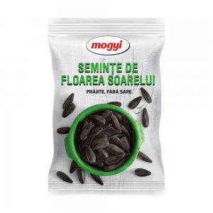 Seminte de Floarea Soarelui Negre MOGYI, Prajite si Nesarate, 40 g, Seminte Prajite, Seminte Prajite Negre, Seminte Prajite in Coaja, Seminte Prajite Nesarate, Seminte Negre Prajite, Seminte Negre de Floarea Soarelui, Seminte Negre Prajite