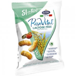 Snack din Porumb si Orez cu Pizza Riso Vital Riso Scotti, 40 g, Snacksuri Sanatoase Riso Scotti, Riso Scotti Snack din Porumb si Orez cu Pizza, Pizza Snack, Pizza Riso Scotti Snack