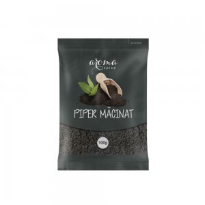 Piper Negru Macinat Aroma Spice, 12 Plicuri x 100 g, Piper Macinat, Pudra de Piper Negru, Piper Pudra, Piper Negru Pudra, Boabe Negre de Piper Macinate, Piper Condiment, Piper Condimente, Condimente Piper, Condiment Iute, Condimente Iuti Piper Negru Macinat Aroma Spice, 12 Plicuri x 100 g, Piper Macinat, Pudra de Piper Negru, Piper Pudra, Piper Negru Pudra, Boabe Negre de Piper Macinate, Piper Condiment, Piper Condimente, Condimente Piper, Condiment Iute, Condimente Iuti