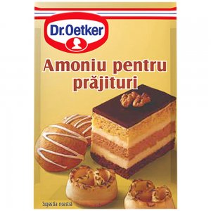 Amoniu pentru Prajituri Dr. Oetker, 7 g, Amoniu Prajituri, Amoniu Dr. Oetker, Amoniu pentru Coacere, Amoniu Coacere Prajituri, Amoniu Afanare, Afanatori Prajituri, Amoniu Uz Alimentar, Amoniu Alimentar, Amoniu Patiserie, Amoniu de Prajituri