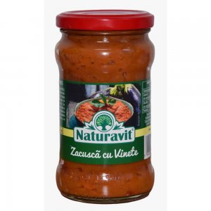 Zacusca cu Vinete Naturavit, 314 ml Zacusca cu Vinete Naturavit, 314 ml