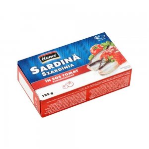 Sardine in Sos Tomat Hame, 125 g, Sardine in Sos de Tomate, Sardine in Sos de Rosii, Sardine cu Sos Tomat, Sardine cu Sos de Tomate, Sardine cu Sos de Rosii, Conserva de Sardine, Sardine Conserva, Sardine Hame, Hame Sardine in Sos Tomat