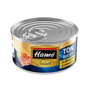 Ton Bucati in Ulei Hame Select, 160 g, Ton in Ulei Hame Select, Ton Hame Select, Conserva de Ton Hame Select, Conserva de Peste Hame Select, Conserva Hame Select, Conserve Hame Select, Conserve de Peste Hame Select, Conserve de Ton Hame Select