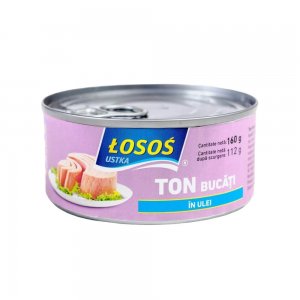 Ton Bucati in Ulei Losos Ustka, 160 g Ton Bucati in Ulei Losos Ustka, 160 g