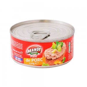 Pateu de Porc Mandy, 120 g, Pateu de Ficat de Porc, Pateu din Ficat de Porc, Pateu Ficat de Porc, Pateu Carne de Porc, Pateu din Carne de Porc, Pateu de Carne de Porc, Pate de Porc Mandy, Pate de Porc, Pate de Ficat de Porc, Pate din Ficat de Porc