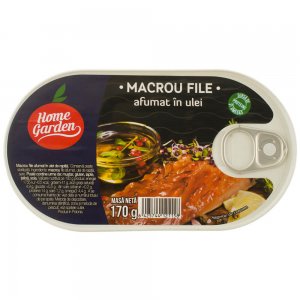 Macrou File Afumat in Ulei, Home Garden, 170 g, Macrou la Conserva de la Home Garden, Macrou File Home Garden, Macrou Afumat in Ulei, Conserva de Peste Macrou File Afumat in Ulei, Home Garden, 170 g, Macrou la Conserva de la Home Garden, Macrou File Home Garden, Macrou Afumat in Ulei, Conserva de Peste