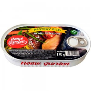 Pastrav File in Ulei cu Legume, Home Garden, 170 g, Conserva de Pastrav, Conserva de Peste Home Garden, Pastrav File in Ulei cu Legume in Conserva, Pastrav File Home Garden, Pastrav File in Ulei 170 g Pastrav File in Ulei cu Legume, Home Garden, 170 g, Conserva de Pastrav, Conserva de Peste Home Garden, Pastrav File in Ulei cu Legume in Conserva, Pastrav File Home Garden, Pastrav File in Ulei 170 g