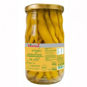 Ardei Venetian in Otet Raureni, 680g, Ardei, Ardei in Otet, Ardei Venetian in Otet, Ardei Venetian Raureni, Ardei in Otet cu Zazhar, Ardei Venetian in Otet cu Zahar, Ardei Murat, Ardei Iute Murat, Ardei Iute Venetian in Otet