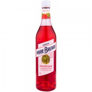 Sirop cu Aroma de Pepene Rosu Marie Brizard, 0.7 l, Sirop pentru Cocktail, Sirop din Fructe, Sirop Dulce din Fructe, Sirop pentru Suc din Pepene, Sirop Concentrat